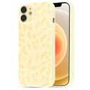 Lioscre for iPhone 12/ iPhone 12 Pro 6, 1'' Case, Aesthetic Flower Pattern Cute Phone Case, Exquisite Design Soft Slim TPU Shockproof Protective Phone Cover for Girls Women Floral Stylish Case, Yellow