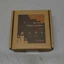 Beeswax Pillar Candles Set of 2, 70 Hours Long Burning, 100% Natural Beeswax Candles for Emergency, Pure Bees Wax for Home, Smokeless & Dripless (Yellow)