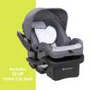 Baby Trend Venture 3-Wheel Stroller Travel System, Stellar Grey