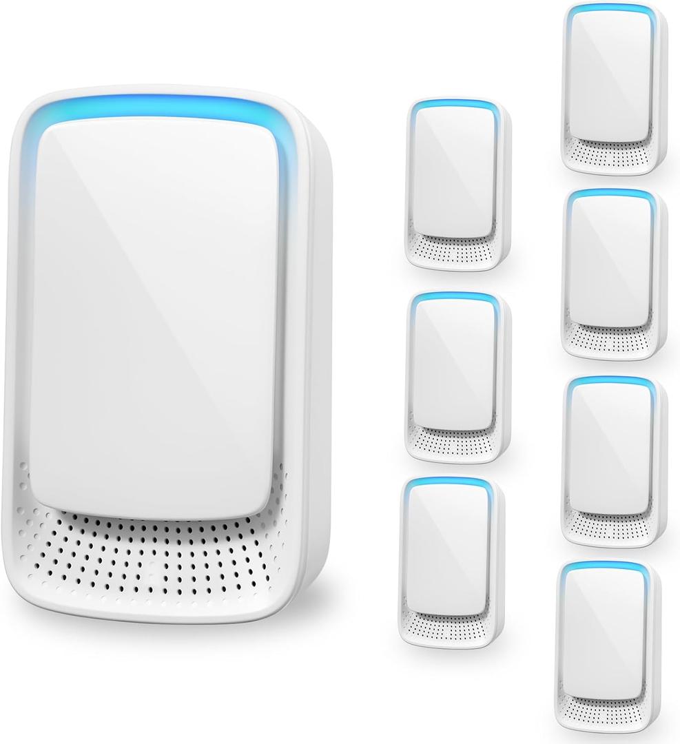 2026 New Plug in Air Purifiers Air Ionizers for Dust Mites, Odor Eliminator for Home with Negative Ion Generator, Quiet Portable Air Freshener Plug In for Bedroom, Office, Kitchen, Smoke, Dust (8)