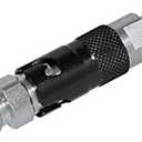 Stainless Steel Motorcycle AN3 3AN Front Brake Fluid Quick Removal Cover Replace Brake Line Disconnect Fitting Dry Break Coupling Black