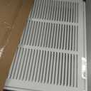 Return Air Filter Grille 18x18,Air Return Vent Cover for 18"W x 18"H Duct Opening,Steel HVAC Vent Covers for Wall and Ceiling,Holds 1" Thick AC Filter
