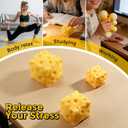 Cheese Squishy (6cm),Cheese Block Squeeze Toy,Squishies Stress Relief Fidget Toy,Stocking Stuffer Novelty Gifts for Birthday (2.4 inch)