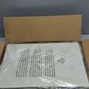 Under Bed Storage with Wheels,XXL 60L Under Bed Storage Containers with Clear Lids, Rolling Under Bed Metal Drawer for Clothes, Shoes,Toys (White, 2 Pack)