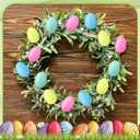 Sanwuta 40 Pcs Easter Egg Picks Pastel Foam Floral Sticks Easter Decorations for Home Vase Filler Floral Arrangement Spring Table Centerpiece Basket Decor DIY Crafts(Lively Colors)