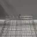 (2026 Upgraded) 5304535380 Dishwasher Upper Rack Replacement, Compatible with Kenmore Crosley Frigidaire Upper Dishrack Assembly, Replaces AP7215765 5304517201 154331502 5304498202 5304498220