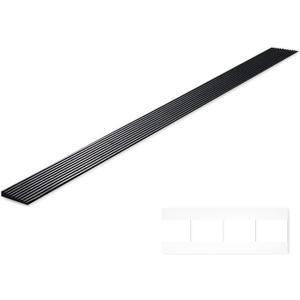 0.4" Rise Rubber Threshold Ramp, 1500 lbs Heavy-Duty Non-Slip Wheelchair Threshold Ramps for Doorway, Indoor Outdoor Ramp for Door Thresholds