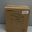 JOYBOS Bathroom Trash Can with Lid Automatic Garbage Can, 3 Gallon Slim Electric Waterproof Narrow Small Garbage Bin,Plastic Trash Bin, 14 L Motion Sensor Rubbish Can for Bedroom Office Toilet