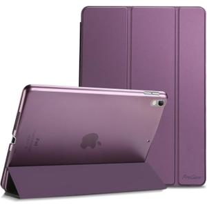 ProCase Smart Case for 10.5” iPad Air 3rd Generation 2019 / iPad Pro 2017, Slim Stand Cover with Translucent Frosted Back for iPad Air 3 -Purple