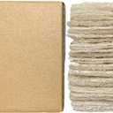 Natural Loofah Dish Sponge,Compostable, Kitchen Sponge,All-Purpose,Non-Toxic,Plant-Based,Eco-Friendly (Pack of 30)