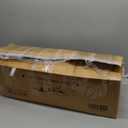 6 FT Pre-lit Snow Flocked Christmas Tree, Artificial Christmas Tree with 250 Warm White & Color LED Changing Lights, 600 PVC Branch Tips, Easy Assembly/Metal Stand/Hinged/8 Color Modes