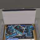 MICTUNING P1S-B08 Blue 8 Gang Switch Panel High Power 6 Level Brightness Multifunction Toggle Momentary Flash Strobe Car Touch Switch Box Universal for Truck ATV UTV