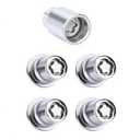 Wheel Lock Lug Nut Set M12 x 1.5 Anti Theft Fit Toyota Camry Tacoma Corolla Highlander Avalon RAV4 Sienna Venza Celica Prius Matrix CHR Mirai Lexus RX350 IS250 ES350 NX200T Replace 00276-00900