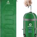 ECOOPRO Warm Weather Sleeping Bag - Portable, Waterproof, Compact Lightweight, Comfort with Compression Sack - Great for Outdoor Camping, Backpacking & Hiking-83 L x 30" W Fits Adults
