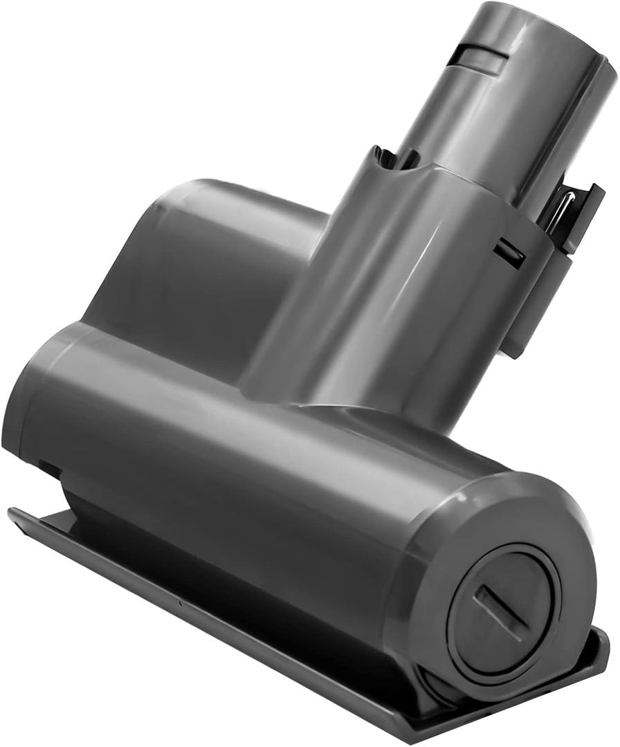 Mini Motorized Tool Brush Head For Dyson V6 DC45 DC58 DC59 DC61 DC62 DC74 Stick Vacuum Cleaner Head Replacement Parts for Mattress Tool for Bed, Sofa, Car, Carpet & Curtain