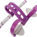 GANAZONO High Elastic Yoga Resistance Band Foot Pedal Puller for Home Exercise Portable Comfortable Arch Support Purple