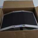 2pc12"L1.6"H Bridge Threshold Ramps for Doorways, Fits 2.85.1" Wide Thresholds with Adjustable Support Bars,Non-Slip Aluminum Wheelchair Ramps for Home Steps,Sliding Door Ramp for Wheelchair