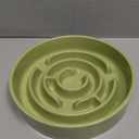 Ceramic Slow Feeder Dog Bowls with Anti-Slip, Slow Feeder & Non-Slip Design, Boredom and Anxiety Reducer, Suitable for All Breed Dogs and Cat (Ceramic-Green)