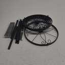 5-Pack Decent Metal Plant Stands, Heavy Duty Flower Pot Stands for Multiple Plant, Anti-Rust Iron Plant Pot Shelf, Decoration Racks for Home Indoor and Outdoor (5 Pack Black)