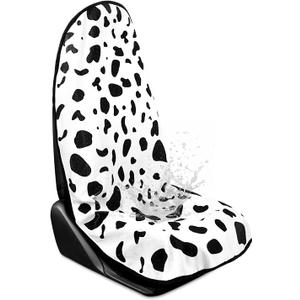VOPHIA Towel seat Covers Waterproof & Non-Slip Car Seat Cover Protector - Universal Fit for All Cars,Gym & Beach Use,Sweat-Proof Pet-Friendly Protector (Cow-1 Pack)