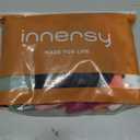 INNERSY Women's High Cut String Bikini Panties Stretchy Sexy Cotton Underwear 6-Pack (Medium, Light Retro)