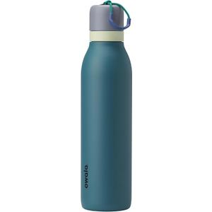 Owala FreeSip Twist Insulated Stainless Steel Water Bottle with Straw for Sports and Travel, BPA-Free, 24-oz, Denim