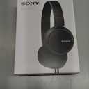 Sony ZX Series Wired On-Ear Headphones, Black MDR-ZX110