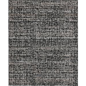 Garland Rug Rumba Indoor Floor Rug Area Rug Black/Earth Tones 8 Ft. X 10 Ft. Modern Abstract Area Rug – Soft, Anti-Skid,Carpet for Living Room, Bedroom, Dining Room, Farmhouse, Nursery