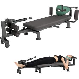 Fitness Full Body Traction Bed, Portable Massage Cervical Traction Table, Stretch Decompression Machine for Tension Relief, Home Lumbar Traction Bed