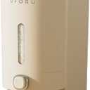 Rice Dispenser, Rice Storage Container with Measuring Cup for Kitchen Pantry Household, Cereal Dry Food Storage Containers Airtight, Sealed Moisture Proof 22 Lbs (Cream White 22Lbs)