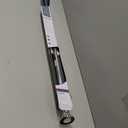 Moen Chrome 44-72-Inch Adjustable Tension Mounted Straight Shower Curtain Rod for Bathroom, No Drilling Needed, TR1000CH