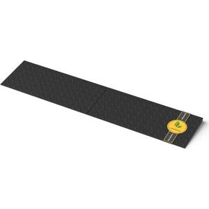 Threshold Ramp for Doorways 1.0" Rise, No-Slip Natural Rubber Door Threshold Ramps 3950 Lbs Load Capacity, 36.6 Length, Used for Wheelchair, Sweeper, Power Scooter