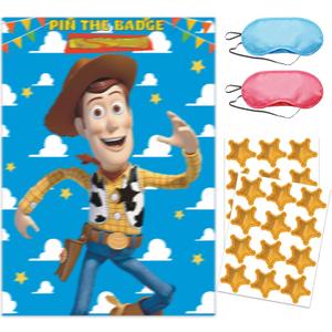 Elegant Birthday Decorations, The Badge Party Game Large Poster for Adult Theme Party Decorations Supplies