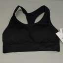 Champion Women's Sports Bra, Infinity, Moderate Support Racerback Sports Bra for Women (Medium, Black)