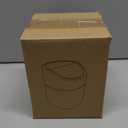 Mini Desk Trash Can with Lid with Trash Bags 180 Pcs Swing-Lid Tiny Countertop Garbage Bin Small Table Top Plastic Covered Waste Basket