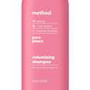 Method Pure Peace Volumizing Shampoo - For Thicker, Fuller and Visibly Hydrated Hair - Sulfate Free and Safe for Color-Treated Hair - 14 oz
