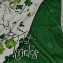 Artoid Mode Clover Shamrock St. Patrick's Day Kitchen Towels Dish Towels, 18x26 Inch Good Luck Farmhouse Holiday Decoration Hand Towels Set of 4