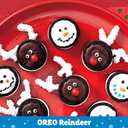 OREO Joy! Red-Colored Creme Chocolate Sandwich Cookies, Limited Edition Holiday Cookies, 18.71 oz