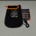 Keneo Red Light Therapy Gloves for Hands, 100LEDs Red & Near-Infrared, Dual Wavelength 660nm & 850nm, 5 Modes, Wireless, Rechargeable 5000mAh Battery, for Hand & Wrist Treatment （Orange）