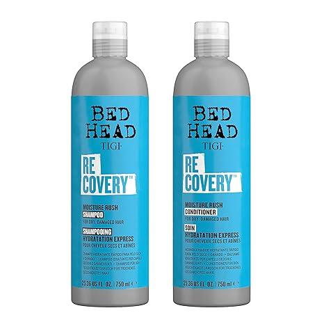 TIGI Bed Head Recovery Shampoo and Conditioner Set for Dry, Damaged Hair, 25.36 fl oz, 2 Count