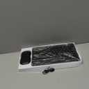 Rechargeable Bluetooth Keyboard and Mouse Combo, Universal Ultra-Slim Wireless Keyboard Mouse Set for Android Windows iPad iPhone Samsung Tablet Portable Compact Keyboard Set (Black)