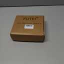 FUTEI Blue Decorative Throw Pillow Covers 18x18 Inch Set of 2,Soft Chenille Jacquard Geometric Pattern Cushion Case,Modern Home Decor for Couch Bed Living Room