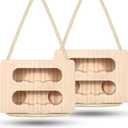 Hangboard Rock Climbing for Climbing Home Training Finger Strengthener, Pull-up Grip Arm Training Portable Finger Board Rock Holds Indoor and Outdoor