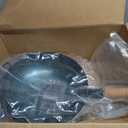 YOSUKATA 14 Round Bottom Carbon Steel Wok Pan Blue Pre-Seasoned Pow Wok for Stir Fry, BBQ & Camping Traditional Japanese & Chinese Cookware Compatible with Gas Stoves & Open Fire Only