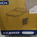 Ice Makers Countertop, 26.5Lbs/24H Ice Machine with 2 Sizes Bullet Ice, 9 Ice Cubes Release in 6 Mins, Self-Cleaning Portable Ice Maker with Ice Scoop and Basket for Home Kitchen Office Bar RV