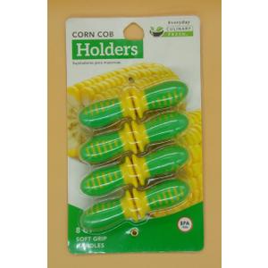 Everyday Culinary Fresh 1 Jumbo Corn Cob Holders - Stainless Steel Prongs