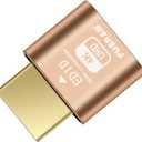 4K HDR HDMI Dummy Plug, Virtual Monitor Emulator, Headless Display Adapter, EDID Emulator, Supports 4096x2160@60Hz, 3840x2160@60Hz, 2560x1440@60Hz for Windows, Mac, Linux Plug & Play(1 Pack)