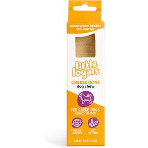 2 x Little Loyals Himalayan Recipe Cheese Dog Chews - 100% Natural, Long-Lasting Treats for Aggressive Chewers, Puppies & Bored Dogs | Odorless, Protein-Rich, Gluten & Lactose-Free (L-Large) (5.6 Ounce (Pack of 1))