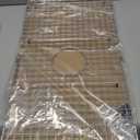 Serene Valley Sink Bottom Grid 29-1/2" X 15-9/16", Centered Drain with Corner Radius 3/8", Sink Protector NDG3016C