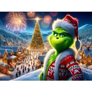 1008Pcs Rare Grinch Christmas Presents Advent Calendar Jigsaw Puzzle